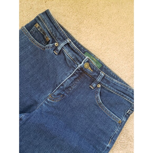 LRL Lauren Jeans Co Modern Straight Dark Blue Jeans Women's Size 4 - Picture 3 of 12